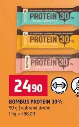 Terno BOMBUS PROTEIN 30% 50 g vybrané druhy nabídka