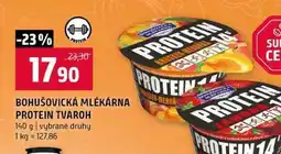 Terno BOHUŠOVICKÁ MLÉKÁRNA PROTEIN TVAROH 140 g vybrané druhy nabídka