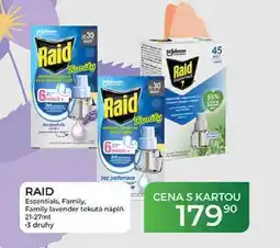 Tamda Foods RAID Essentials, Family, bez parfemace Family lavender tekutá náplň nabídka