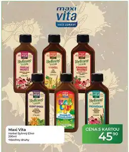 Tamda Foods Maxi Vita Herbal Bylinný Elixir nabídka