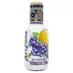 Tamda Foods AriZona White Tea Blueberry Bílý čaj s příchutí borůvek 0,5l PET 500ml nabídka