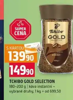 Terno TCHIBO GOLD SELECTION 180-200 g káva instantní vybrané druhy nabídka