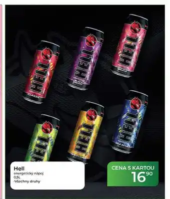 Tamda Foods Hell energetický nápoj nabídka