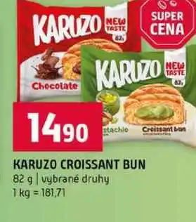 Terno KARUZO CROISSANT BUN 82 g vybrané druhy nabídka