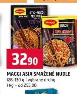 Terno MAGGI ASIA SMAŽENÉ NUDLE 128-130 g vybrané druhy nabídka