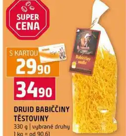 Terno DRUID BABIČČINY TĚSTOVINY 330 g vybrané druhy nabídka