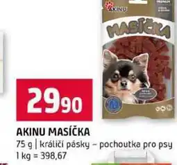 Terno AKINU MASÍČKA 75 g králičí pásky pochoutka pro psy nabídka
