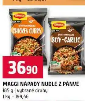 Terno MAGGI NÁPADY NUDLE Z PÁNVE 185 g vybrané druhy nabídka