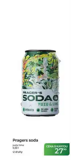 Tamda Foods Pragers soda yuzu lime 0,331 nabídka