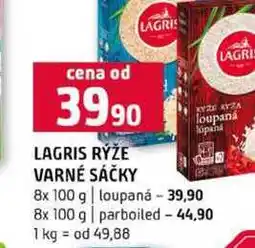 Terno LAGRIS RÝŽE VARNÉ SÁČKY 8x 100 g loupaná 8x 100 g parboiled nabídka