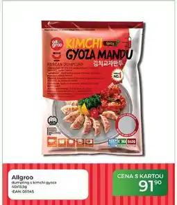 Tamda Foods Allgroo dumplings kimchi gyoza nabídka