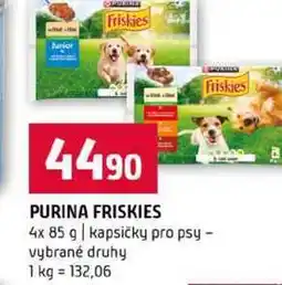 Terno PURINA FRISKIES 4x 85 g kapsičky pro psy vybrané druhy nabídka