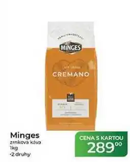 Tamda Foods Minges zinková káva nabídka