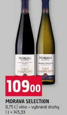 Terno MORAVA SELECTION 0,75l vino vybrané druhy nabídka