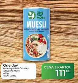 Tamda Foods One day More Mysli Bilá Čokoláda A Ovocné Müsli nabídka
