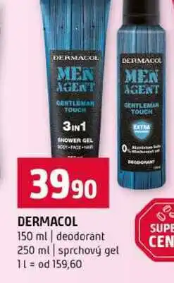 Terno DERMACOL 150 ml deodorant 250 ml sprchový gel nabídka