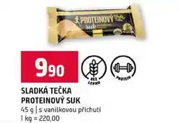 Terno SLADKÁ TEČKA PROTEINOVÝ SUK 45 g s vanilkovou příchutí nabídka