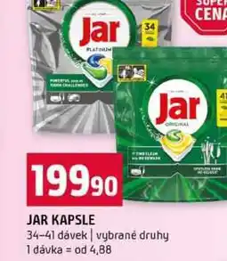 Terno JAR KAPSLE 34-41 dávek vybrané druhy nabídka