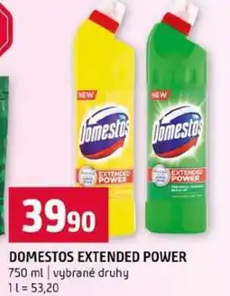 Terno DOMESTOS EXTENDED POWER 750 ml vybrané druhy nabídka