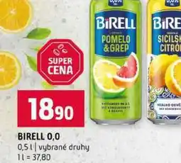 Terno BIRELL 0,0 0,5l vybrané druhy nabídka