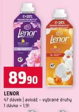 Terno LENOR 47 dávek aviváž vybrané druhy nabídka