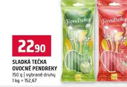 Terno SLADKÁ TEČKA OVOCNÉ PENDREKY 150 g vybrané druhy nabídka