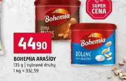 Terno BOHEMIA ARAŠÍDY 135 g vybrané druhy nabídka