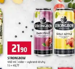 Terno STRONGBOW 440 ml cider vybrané druhy nabídka