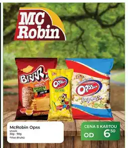 Tamda Foods McRobin Opss snack 30g-90 g nabídka