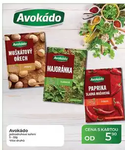 Tamda Foods Avokádo jednodruhové koření nabídka