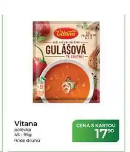 Tamda Foods Vitana polévka nabídka