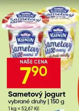 Hruška Sametový jogurt nabídka