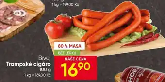 Hruška BIVOJ Trampské cigáro nabídka