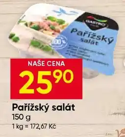 Hruška Pařížský salát nabídka