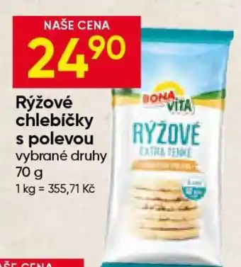Hruška Rýžové chlebíčky s polevou nabídka