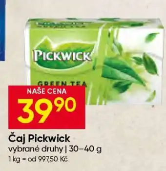 Hruška ČAJ PICKWICK nabídka