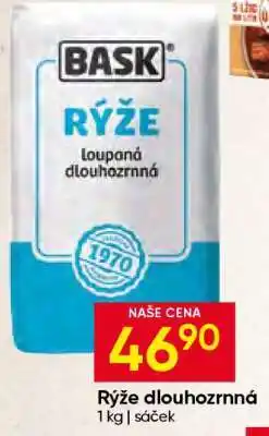Hruška Rýže dlouhozrnná nabídka