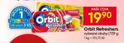 Hruška Orbit Refreshers nabídka