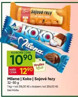 Hruška Milena | Koko | Sojové řezy nabídka