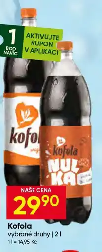 Hruška Kofola nabídka