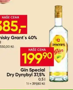 Hruška Gin Special Dry Dynybyl 37,5% nabídka
