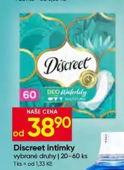 Hruška Discreet intimky nabídka