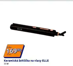 Action Keramická žehlička na vlasy ELLE nabídka