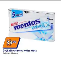 Action Žvýkačky Mentos White Máta nabídka