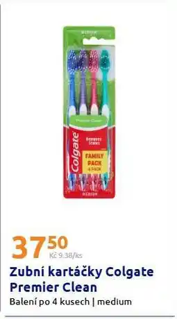 Action Zubní kartáčky Colgate Premier Clean nabídka