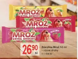 Žabka Zmrzlina Mrož nabídka