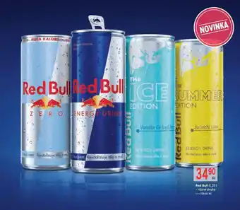 Žabka Red Bull nabídka