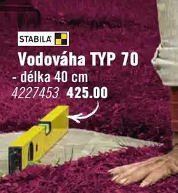 Hornbach Vodováha TYP 70 nabídka