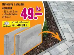 Hornbach Betonový zahradní obrubník nabídka