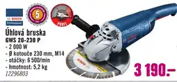 Hornbach BOSCH Úhlová bruska GWS 20-230 P nabídka